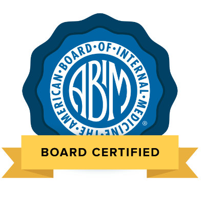 American Board of Internal Medicine — Board Certified — Digital Badge